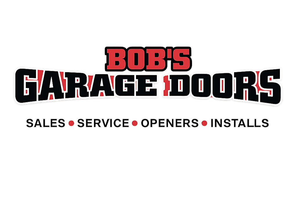 Bob's Garage Doors Logo Square Transparent